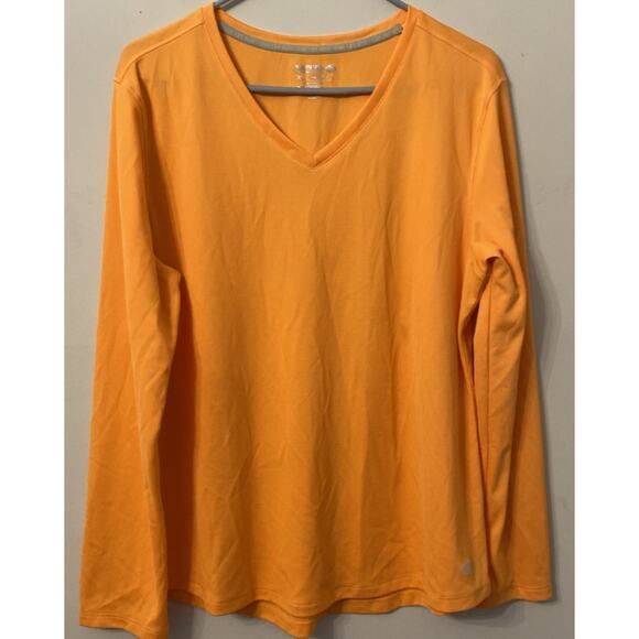 Reel Legends Long Sleeve XL Size Shirt Outdoor Fishing Orange Color - Picture 1 of 4